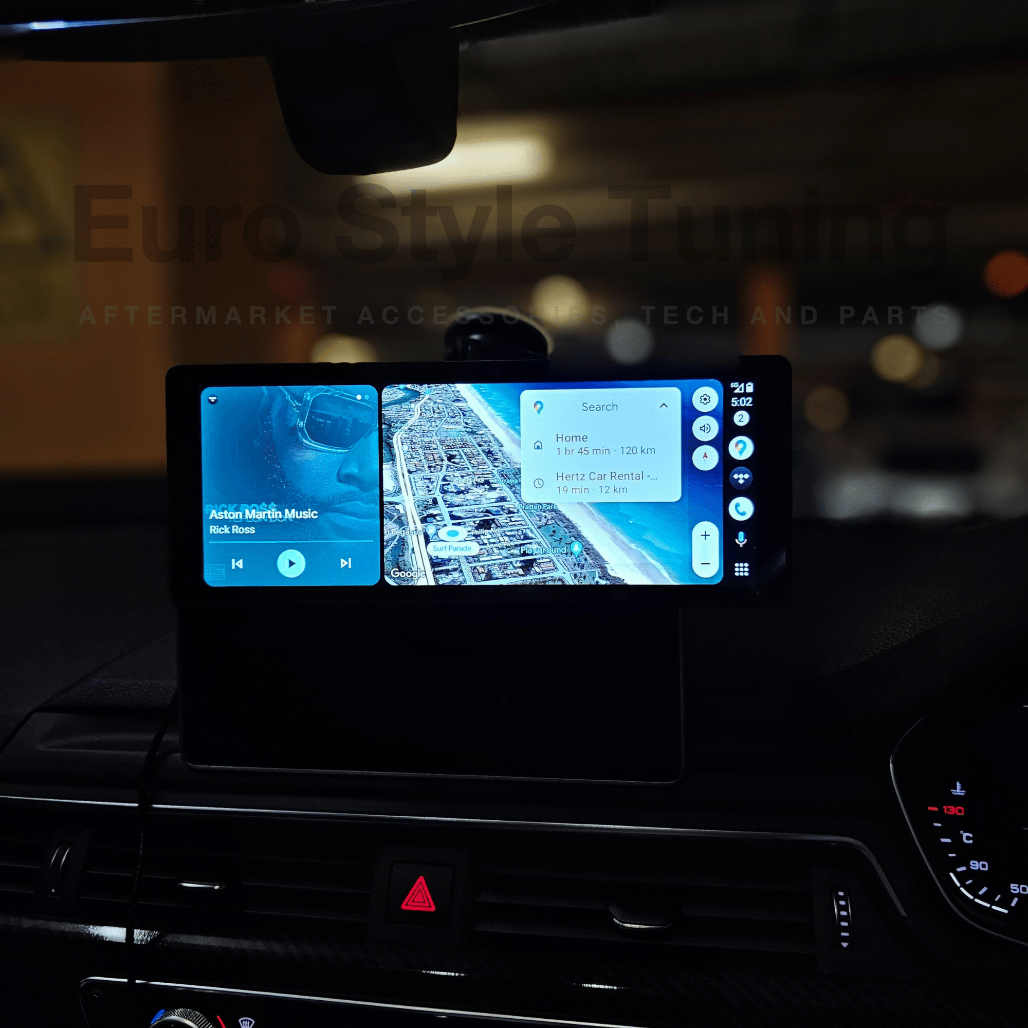 Euro Style Tuning Connect Universal 9.3inch Touchscreen with Wireless CarPlay & Wireless Android Auto
